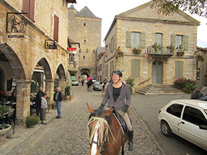 Villeneuve market town