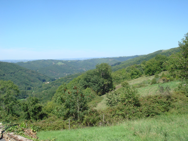 Looking towards Bouillac from Asprieres