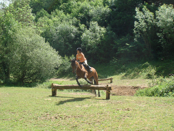 Chris & Freddy pop around the Cross Course