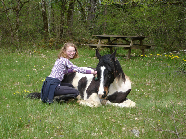 Kenzo enjoying a cuddle